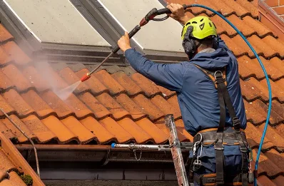 Démoussage et hydrofuge de toiture à Ruch